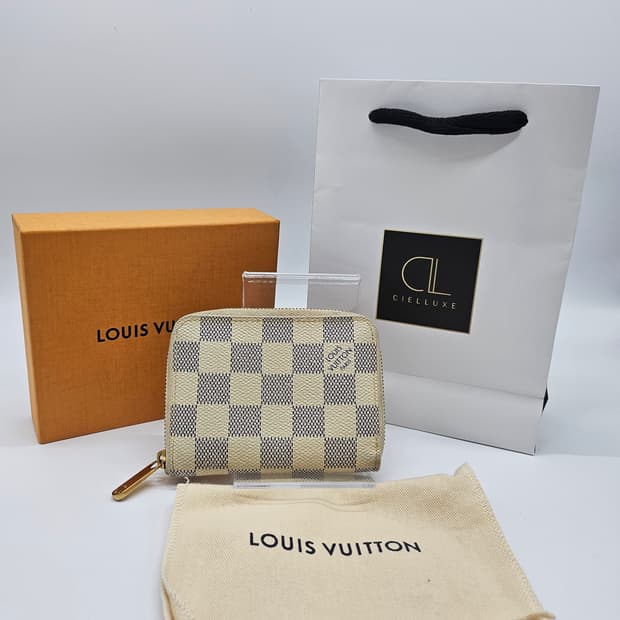 정품 루이비통 다미에 아주르 카드지갑