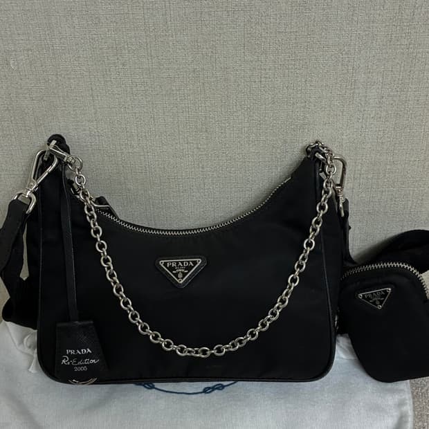 (정품) 프라다 테수토 호보백