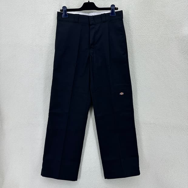 디키즈 85283 더블니 루즈핏 워크팬츠 블랙