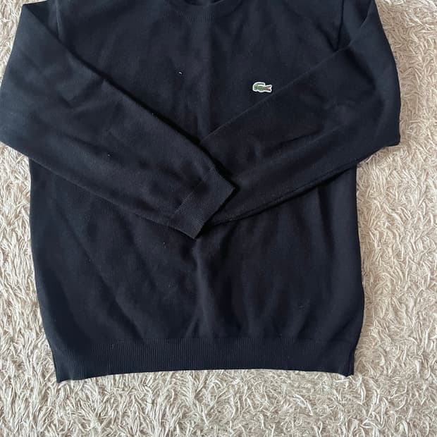 라코스테 블랙 니트