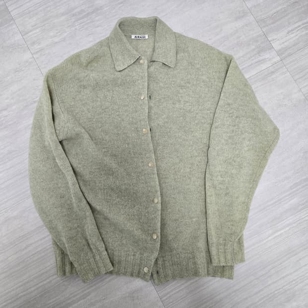 [4] 오라리 셔틀랜드 울 캐시미어 니트 가디건