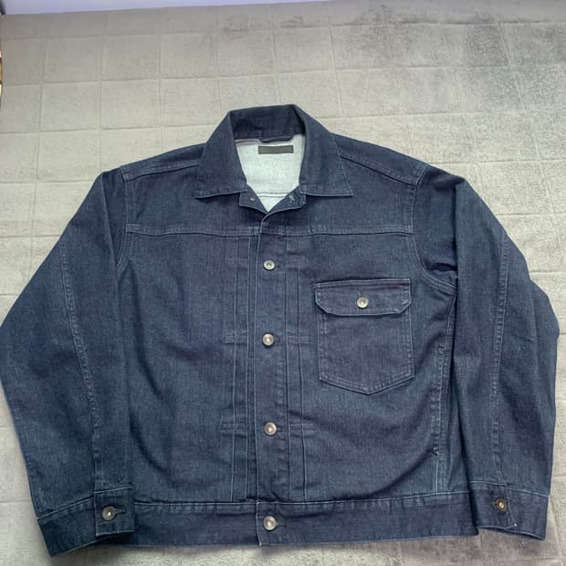 유니클로 데님트러커자켓 M