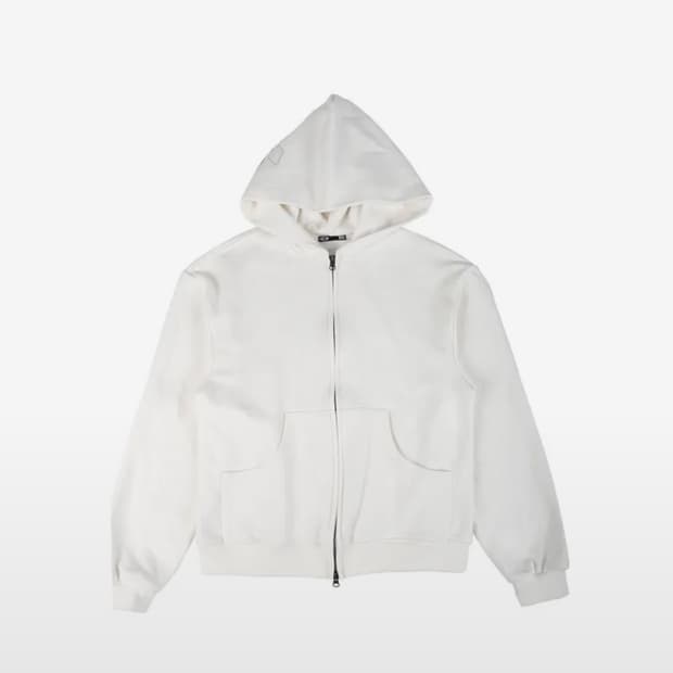 [미개봉새상품] ERTRx니들 레더 아플리케 후드집업