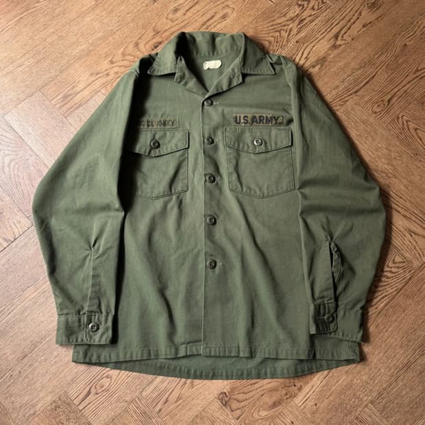 [M]80's 오리지널 U.S ARMY OG-507 밀리터리 셔츠