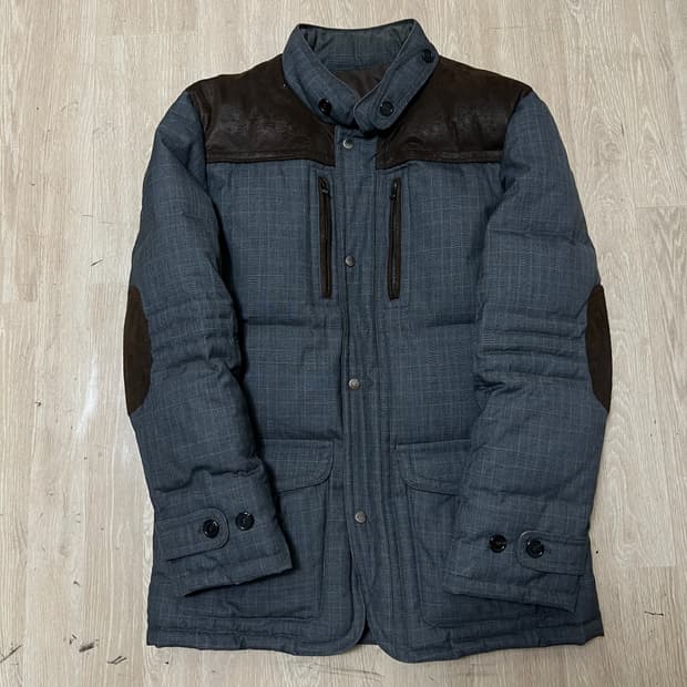 STCO 에스티코 남성 덕다운 스웨이드 배색 패딩 XXL/110 