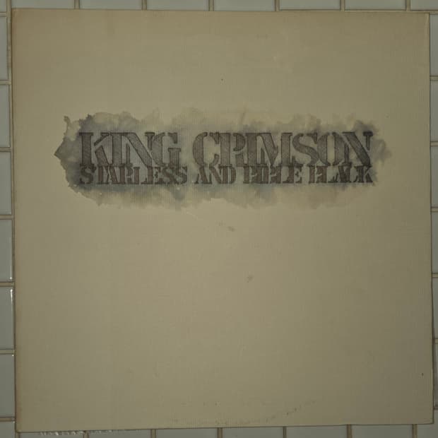 킹크림슨 starless and bible black 일본 초판 LP