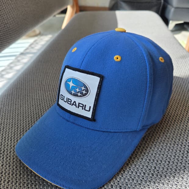 Subaru 월드랠리 블루 모자