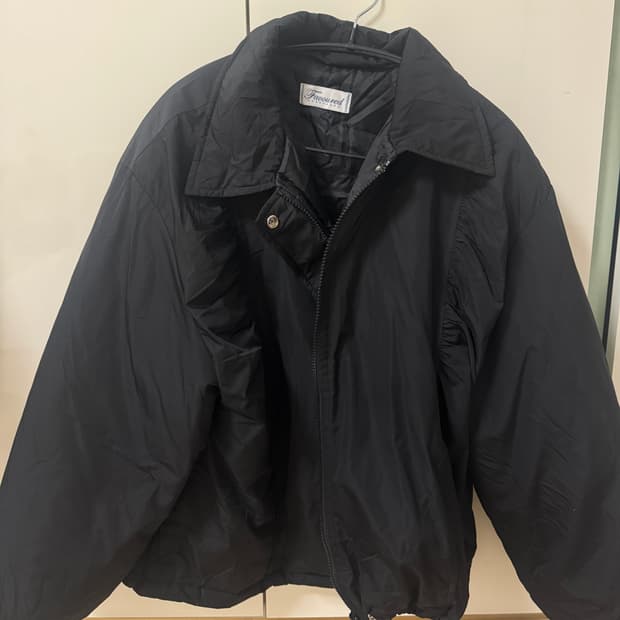 빈티지 셔링 패딩