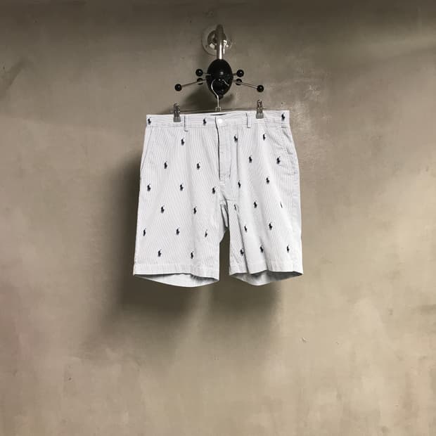 폴로 랄프로렌 멀티 포니 반바지 34