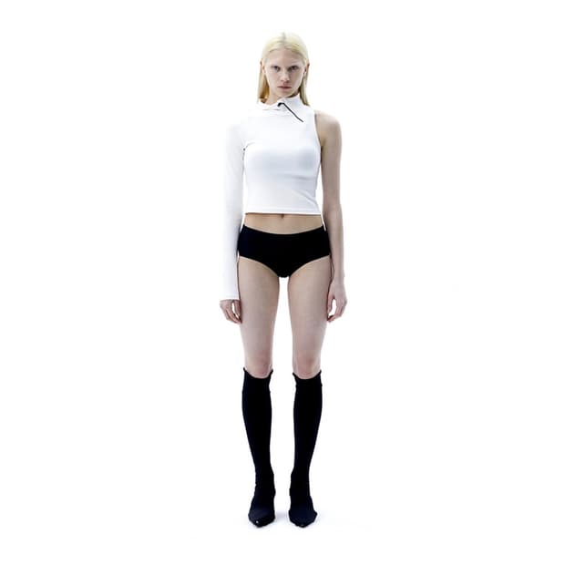 로딩룸 loading room broken neck tee 화이트