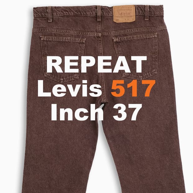 리바이스 517 오렌지탭 90s USA 37인치 OR51738123