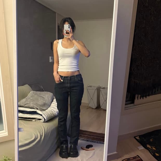 Levi’s 리바이스 511 미드라이즈 인디고 데님