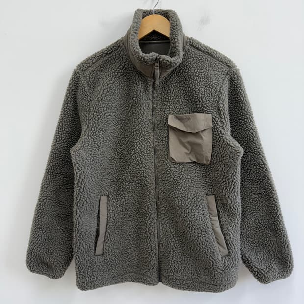 [95] 스노우피크 스탠드넥 스노우플리스 후리스 자켓 카키 3717