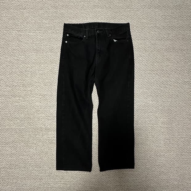 LEVI'S 505 black jeans
