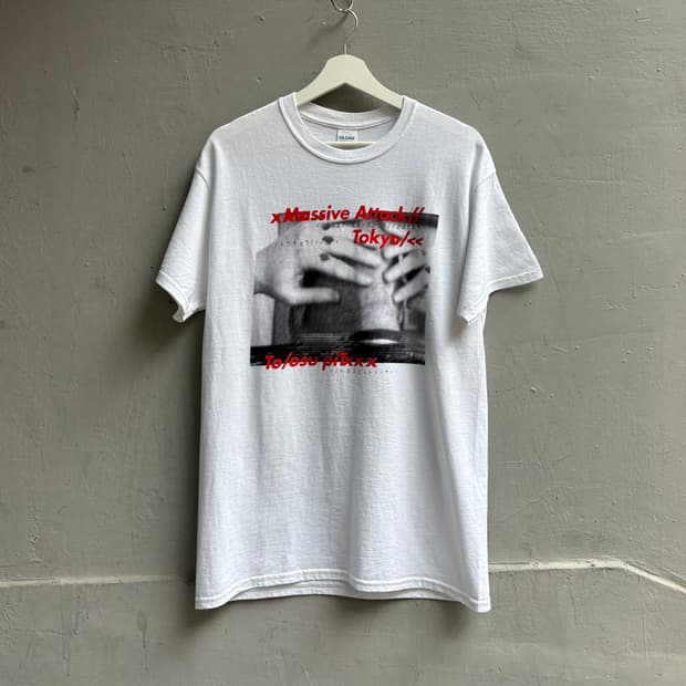 Massive Attack 2017 tour tee 매시브어택