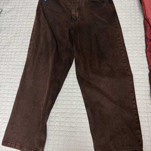 폴라스케이트 OG로고 빅보이 브라운블랙 L [구버전]