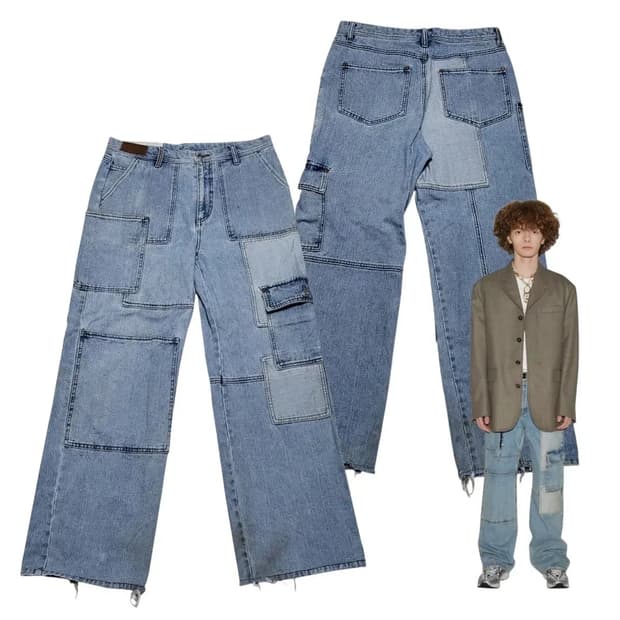 Andersson Bell patchword Denim
