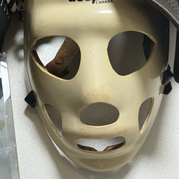 조슈아자말 / cooper 빈티지 아이스하키 마스크