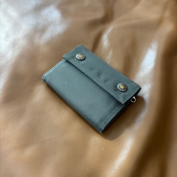 나나미카 노스페이스 퍼플라벨 폴딩 월렛 지갑 카키 카모