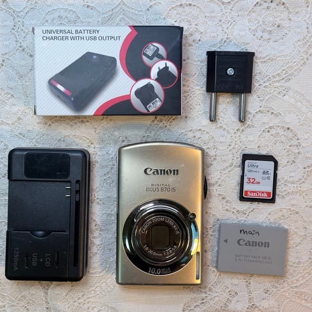 캐논 익서스 Canon IXUS 870 IS (작례O)