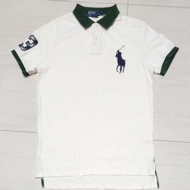 폴로 빅포니 화이트 pk L