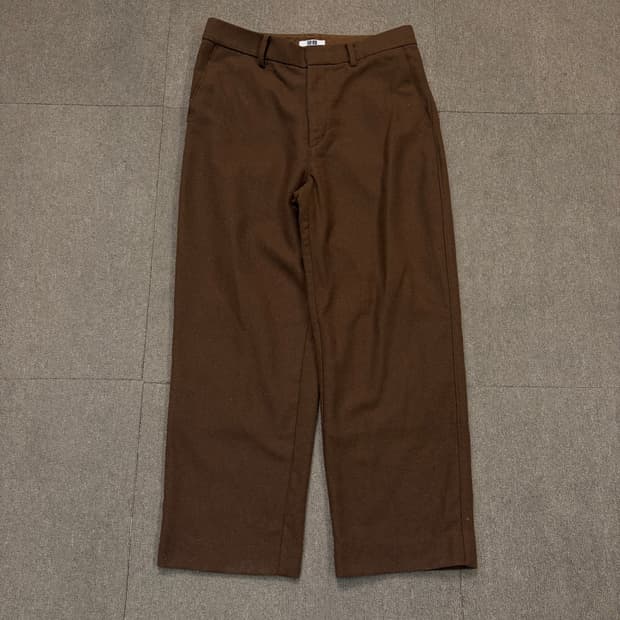 uniqlo u 유니클로u 우먼스 울브렌드 팬츠 70