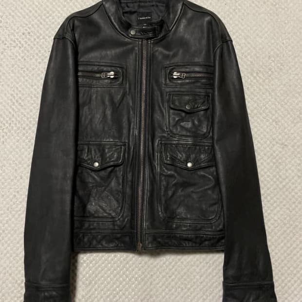 Leather L’homme en cuir 소가죽 레더자켓