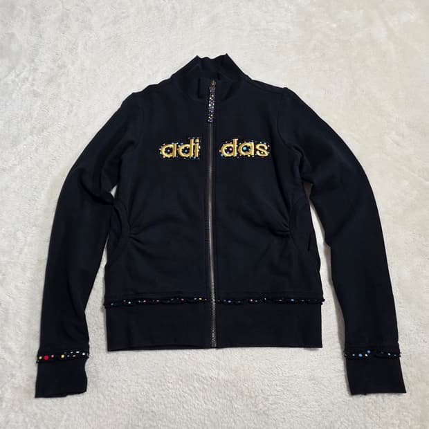 (XS)여성 아디다스 빈티지 도트 트랙잡 자켓