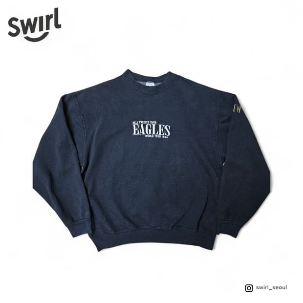 🌊 eagles 94'tour staff crew sweatshirts