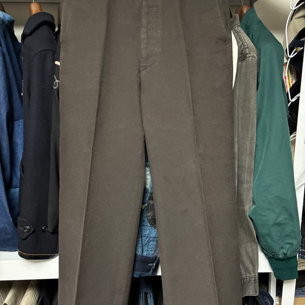 엣라코 서스펜더 팬츠 wool 32 