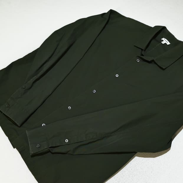 jil sander cotton opencolor shirt