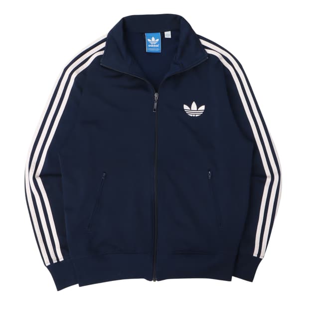 아디다스 네이비 트랙탑 져지 자켓