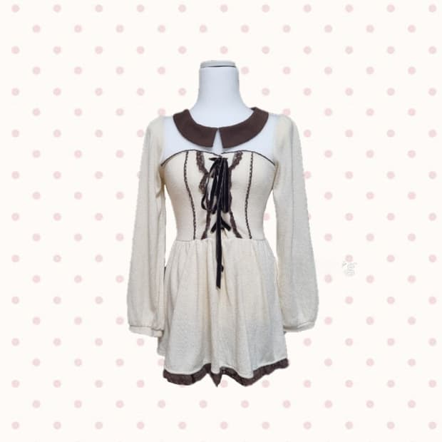 리즈리사 라떼갸루 튜닉 원피스 엑시즈팜 잉그니 트라랄라 