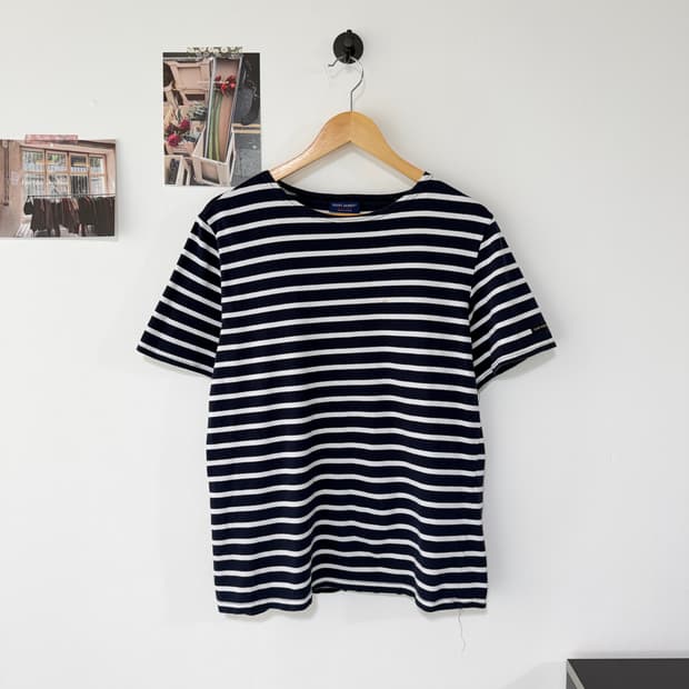 [L] 세인트제임스 보트넥 반팔티