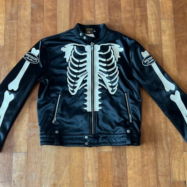 밴슨 본 라이더 자켓 3XL