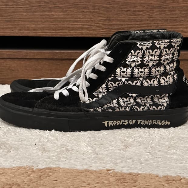 반스x슈프림x네이버후드 스케이트하이 sk8 high 