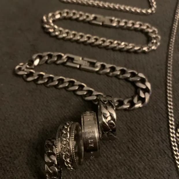 a.testoni 악세사리 세트 남자패션반지