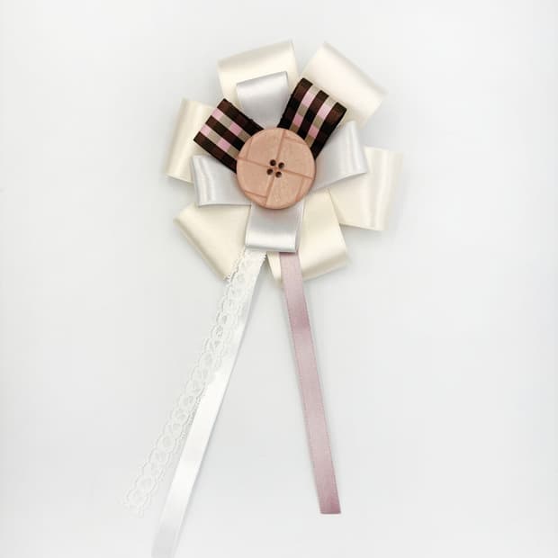 Button Check Rosette