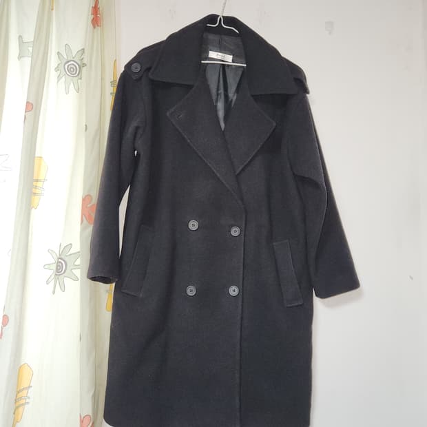 Roud 여성 케주얼 모직코트 F