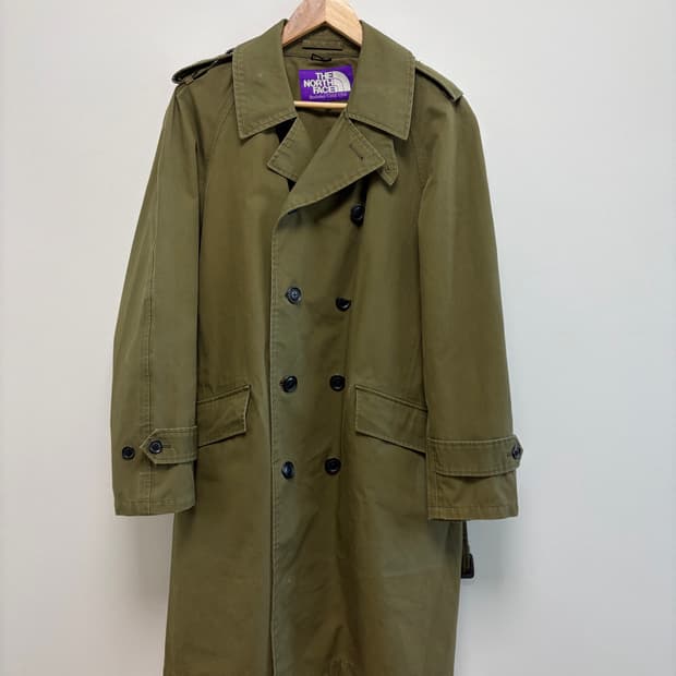 노스페이스 퍼플라벨 나나미카 고어택스 트렌치코트
