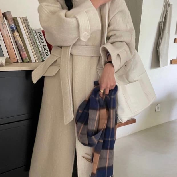 WEARE 위아 알파카코트