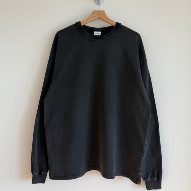 아웃스탠딩 빈티지 워싱 롱슬리브