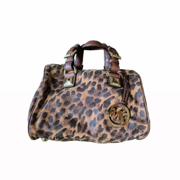 Michael kors 마이클 코어스 레어파드 호피 토트백 