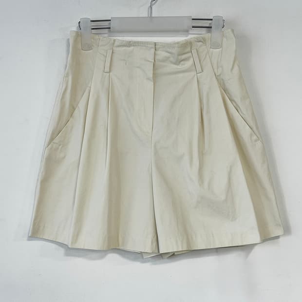 타임 핀턱 백 밴딩 쇼츠