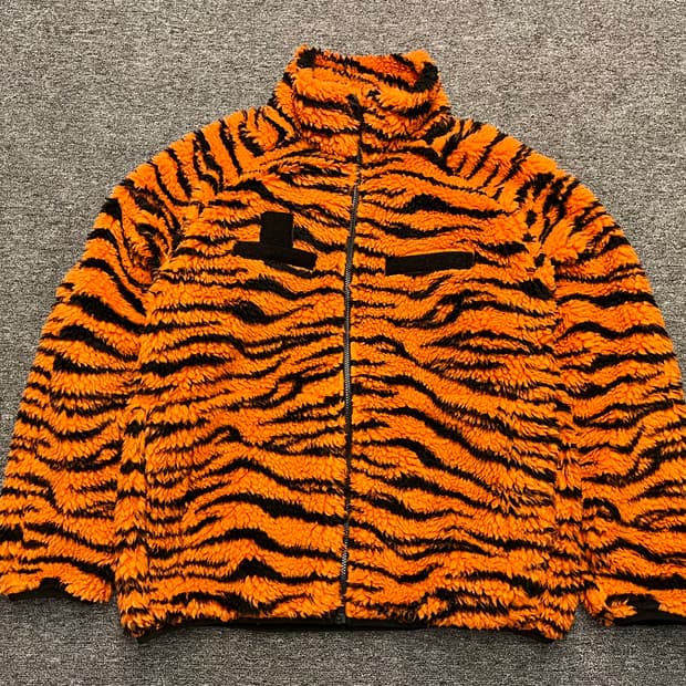 [105] 빔즈 BEAMS 타이거 후리스자켓