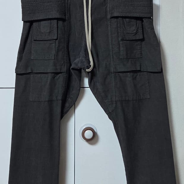 릭오웬스 15fw 코듀로이 태권도 팬츠