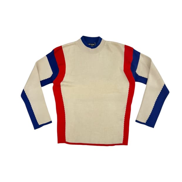 이세이미야케 90s 트리컬러 니트