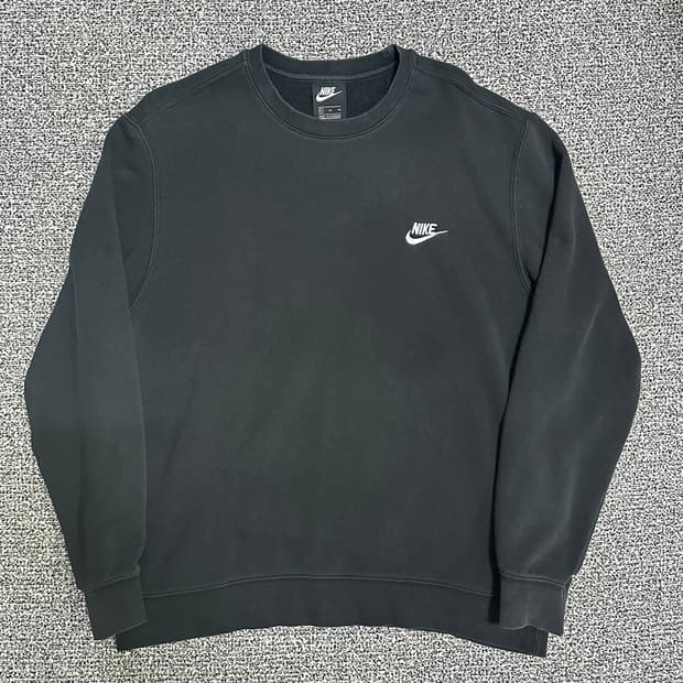 (105) 나이키 블랙 맨투맨 캐주얼