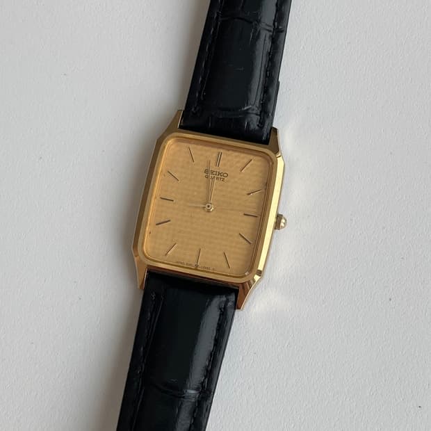Seiko 세이코 골드 쿼츠