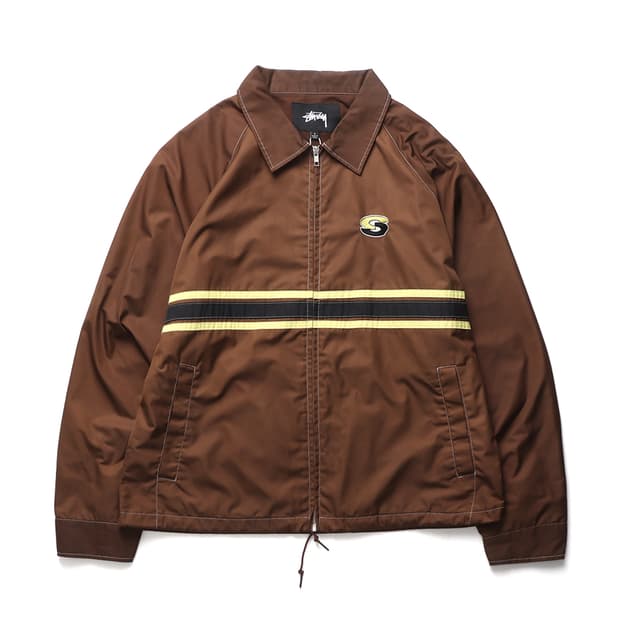 STUSSY Stripe Zip Jacket